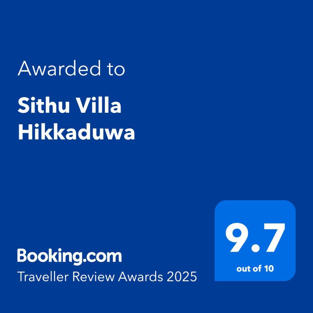 Sithu Villa Hikkaduwa Exterior photo